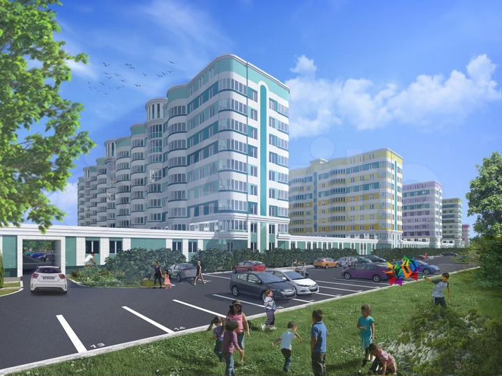 2-к. квартира, 61 м², 8/9 эт.