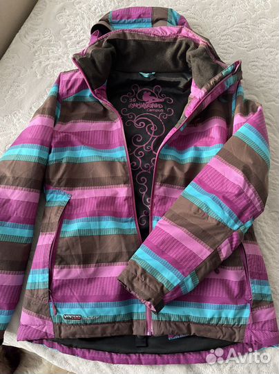 Куртка горнолыжная женская, сноуборд р 42