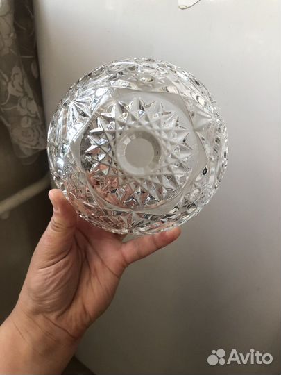 Хрустальная ваза/конфетница СССР
