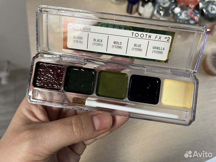 Спиртовые краски для зубов