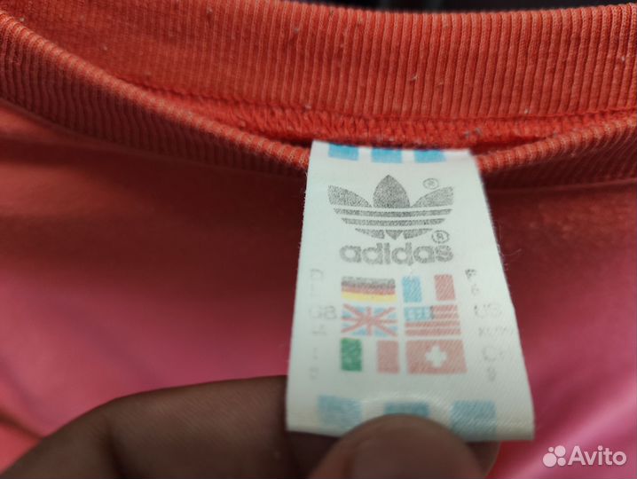 Винтажная футболка adidas 90х