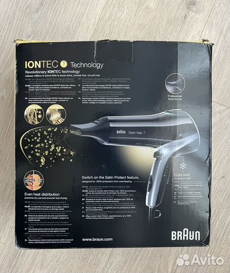 Фен Braun новый