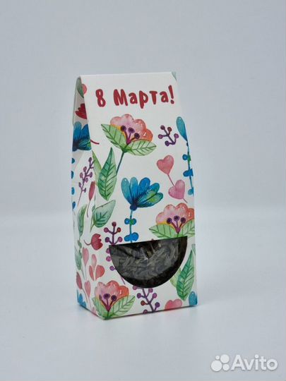 Чай чёрный байховый «8 Марта» 25 гр