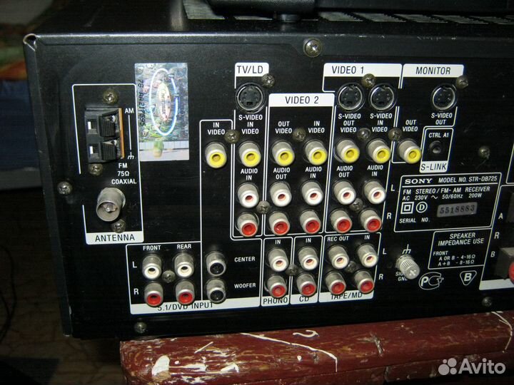 Ресивер sony
