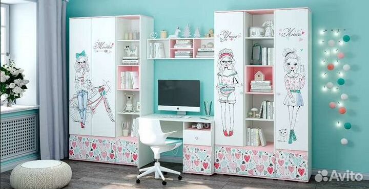 Шкаф детский 2х створчатый 