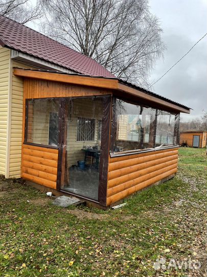 Мягкие окна для беседки