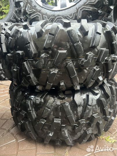 Колеса от BRP с Maxxis BigHorn 2.0. 27 r14