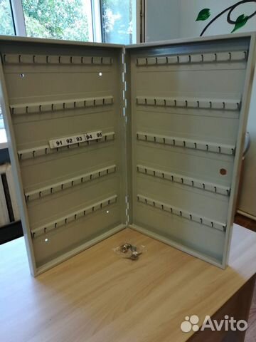 Настенная ключница металлическая 20-600 ключей