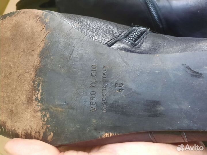 Сапоги ботфорты