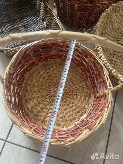 Корзины большие и средние 36-50 см