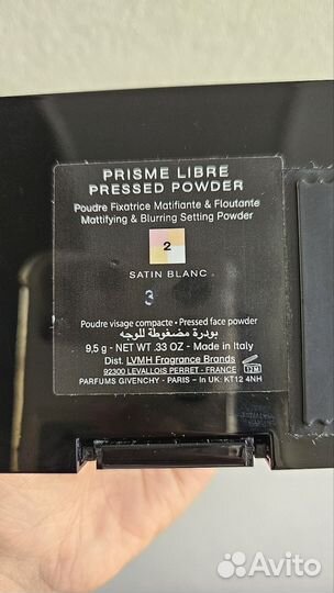 Givenchy пудра матирующая