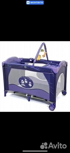 Детская кровать манеж