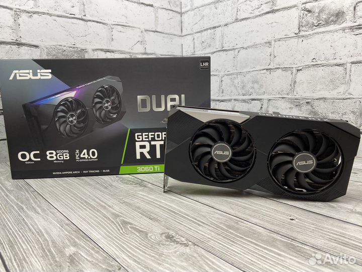 Видеокарта asus GeForce RTX 3060 Ti Dual V2 OC Edi