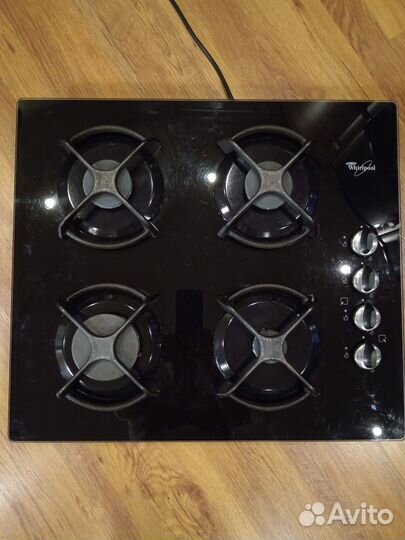 Газовая варочная панель закален стекло 4 конфорки