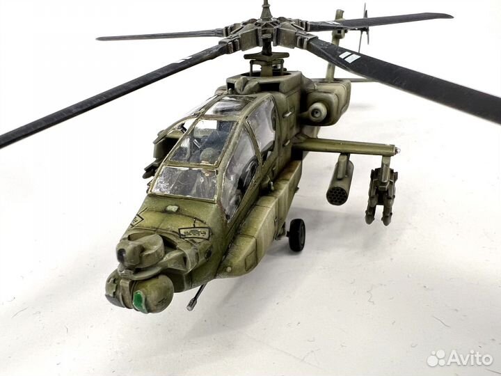 Готовая модель вертолета AH-64A apache