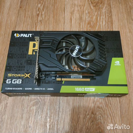 Видеокарта GTX 1660 super 6gb