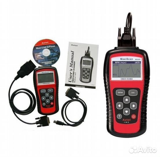 Диагностический автосканер Autel MaxiScan MS509