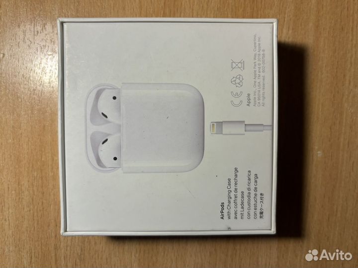 Коробка от airpods 2