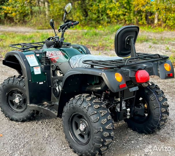 Квадроцикл Baltmotors Striker 700 EFI зелёный