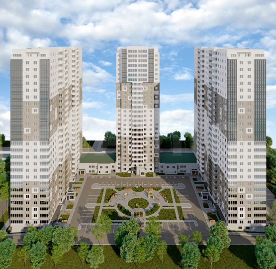 1-к. квартира, 52,3 м², 18/27 эт.