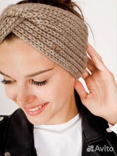 Повязка вязанная новая