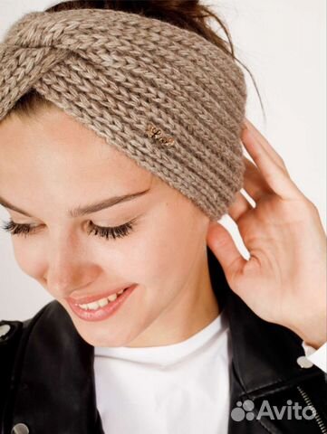 Повязка вязанная новая