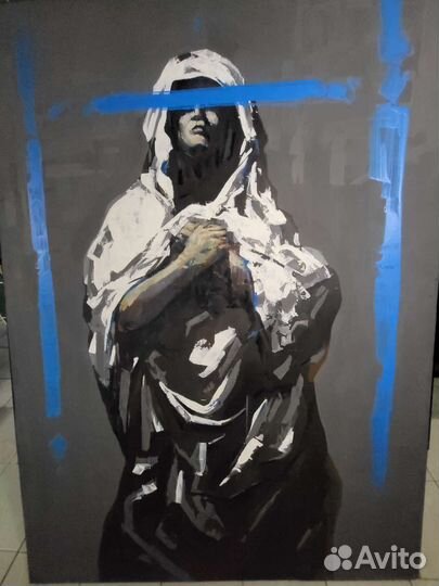 Картина Молчание оригинал 2 м х 1,4 м