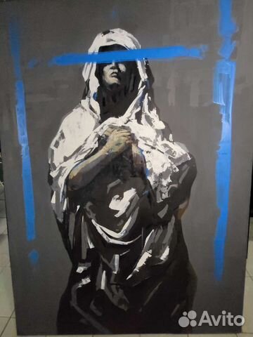 Картина Молчание оригинал 2 м х 1,4 м