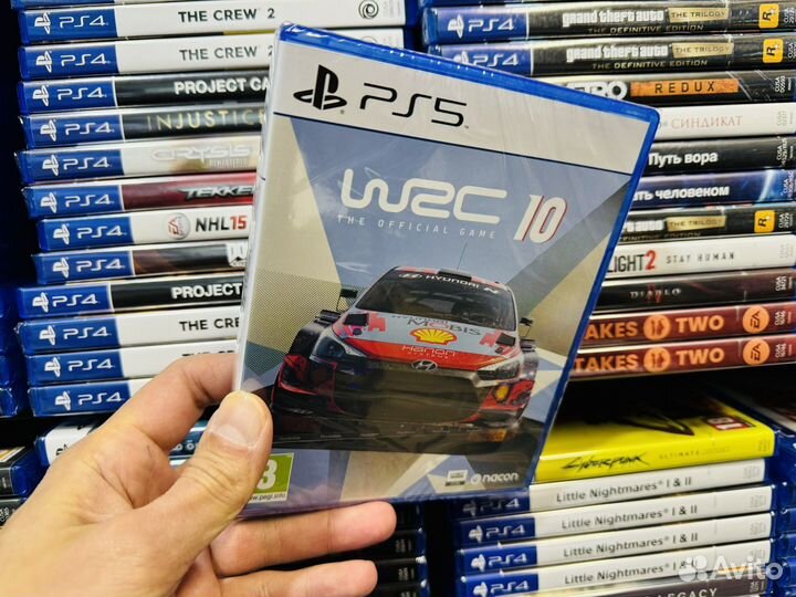 Wrc 10 ps 5 диск новый