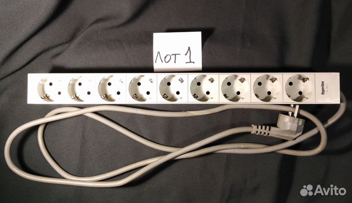 Блоки розеток 19дюймов несколько лотов