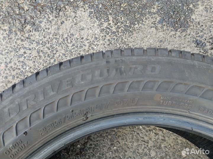 Bridgestone DriveGuard 225/55 R17 97V