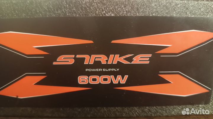 Блок питания AeroCool strike-X 600w (Bronze 80+)