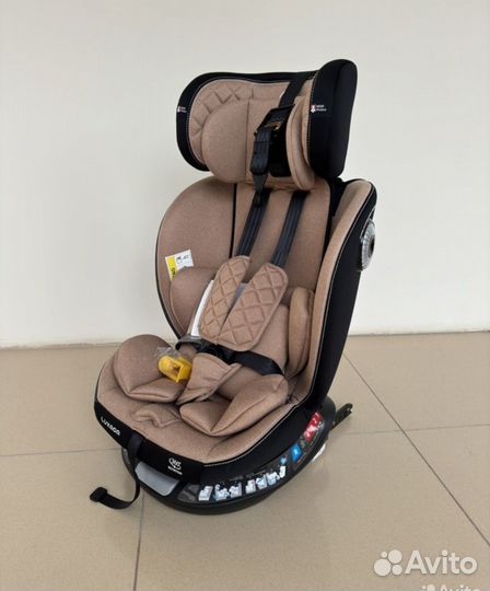 Новое автокресло 0-36кг. 360град. Изофикс
