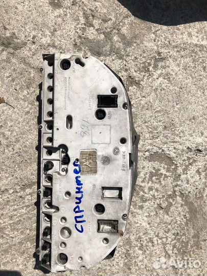 Приборная панель на mercedes sprinter