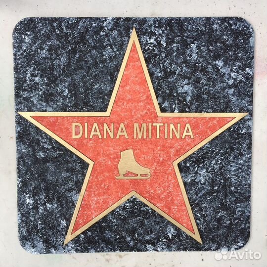 Звезда панно, картина, фреска, декор