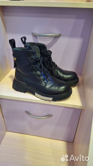 Ботинки демисезонные для девочки р35