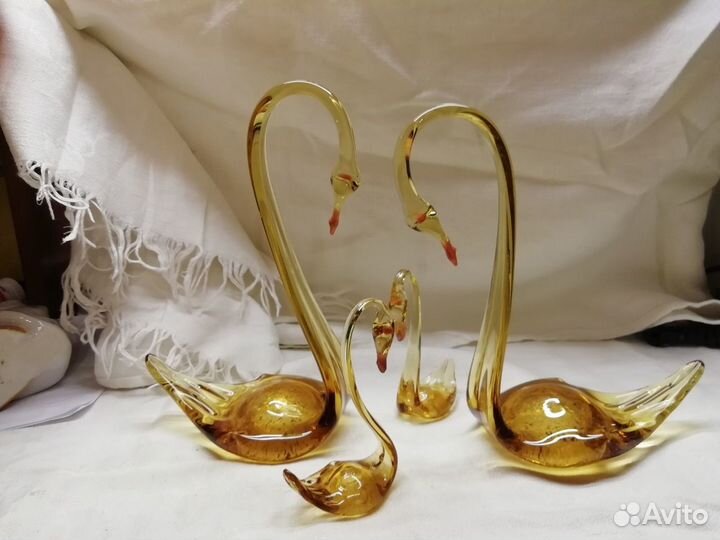 Лебеди. Хрусталь