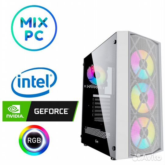 Компьютер i3 10100F + GTX1630