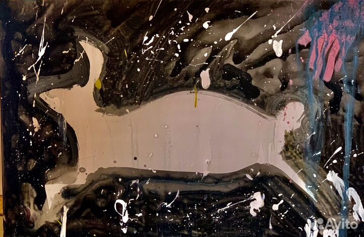 Картина акрилом на холсте