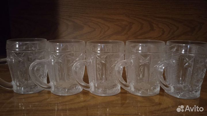 Хрустальные кружки