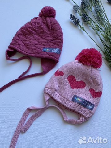 Шапка новая рост 62-68 см 74-80 см