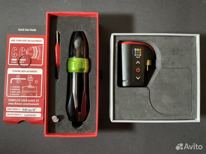 Машинка для ПМ и тату Spektra Xion + LightningBolt