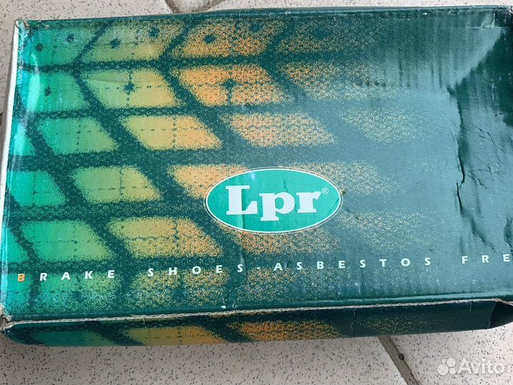 Колодки ручного тормоза