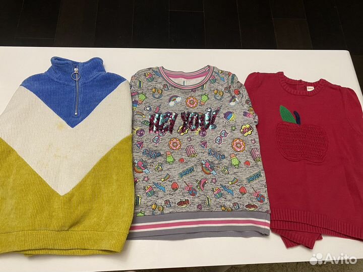 Пакет вещей для девочки 5-7 лет