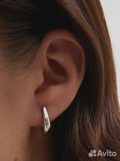 Серьги, 3 каффа Miestilo