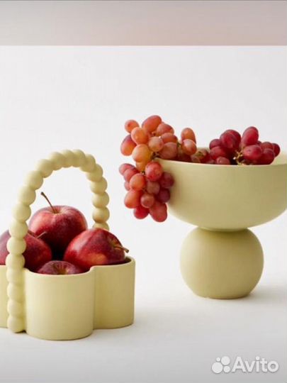 Фруктовница с конфетницей