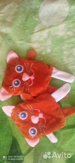 Грелка- игрушка для малышей с вишнёвым косточками