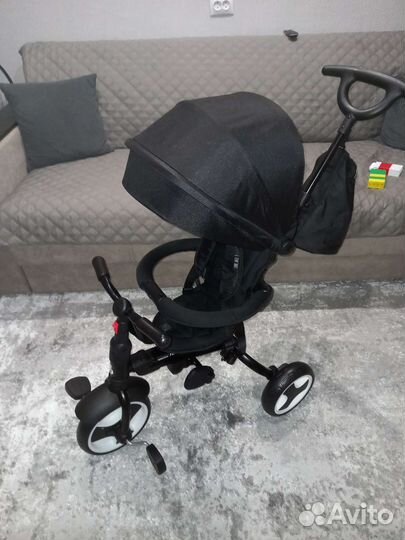 Детский велосипед с ручкой бу