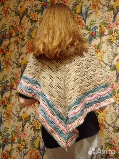 Шаль из ангоры