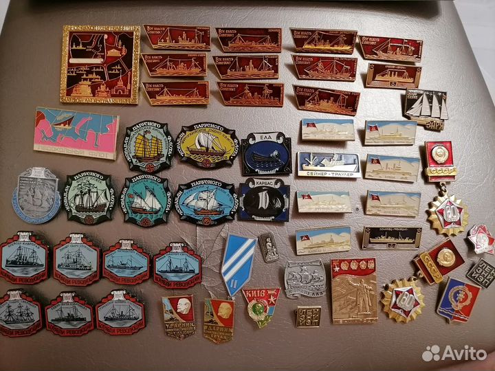 Коллекция знаков Флот Корабли